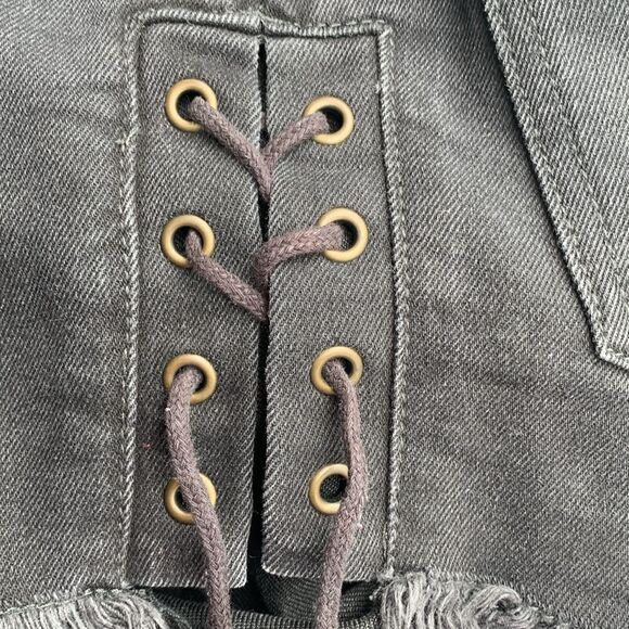 Billabong black Jean Shorts size 29 - Picture 5 of 6